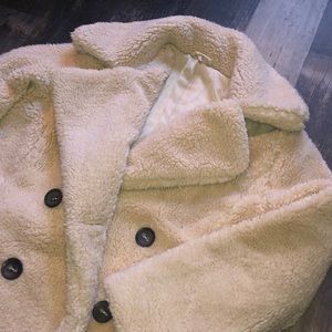 Free People Faux Sherpa Coat